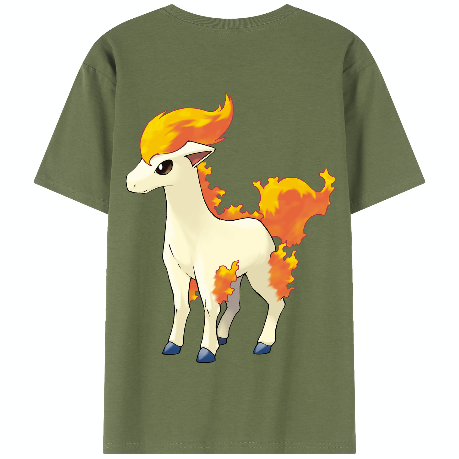 （画像用） ポケットモンスター Pokémon 綿100％半袖Tシャツ（背面プリント）